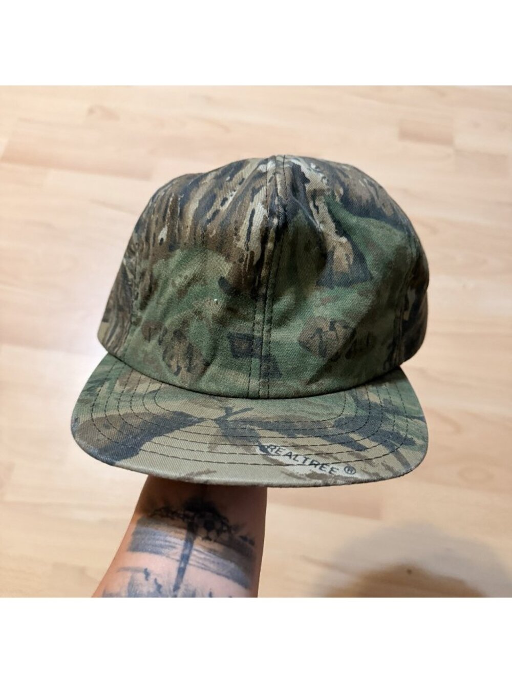 Vintage RealTree Camo Hunting Cap Hat Ear Flaps With Thinsulate USA Made